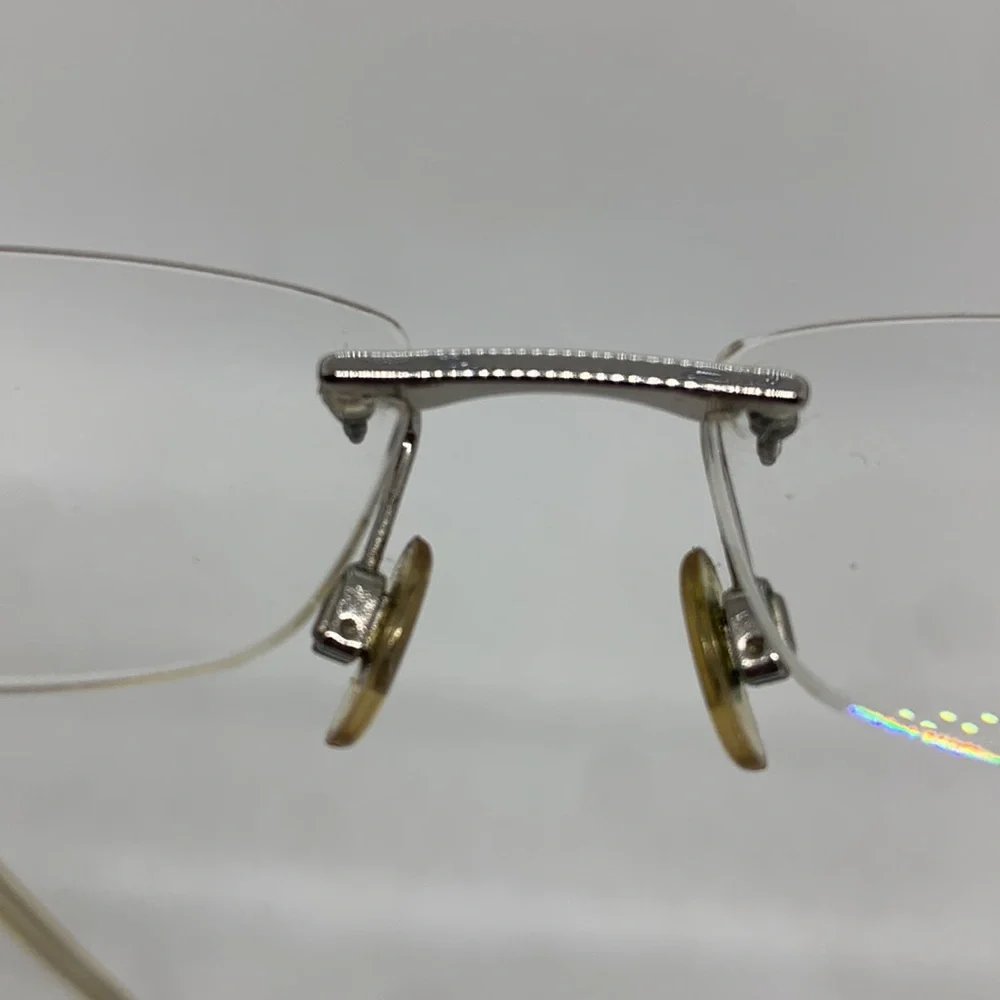 Dolce & Gabbana Glasses Clear Silver Made in Italy 4128 H66 51 16 135 Office